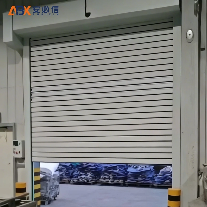 白银螺旋式高速门